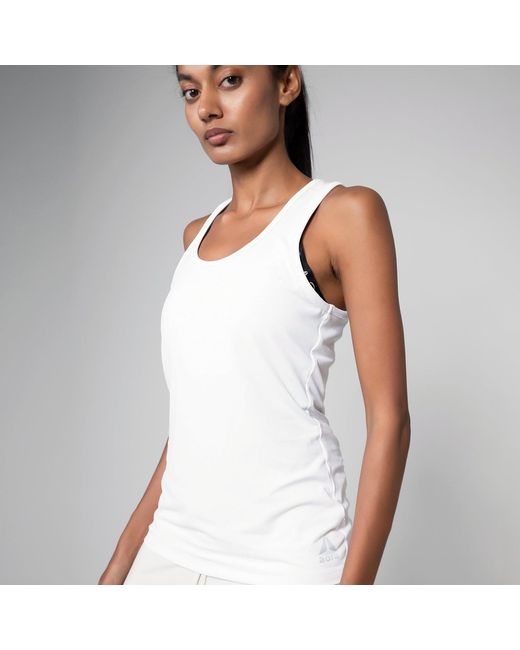 Aora Athletics White Daily Tank Top