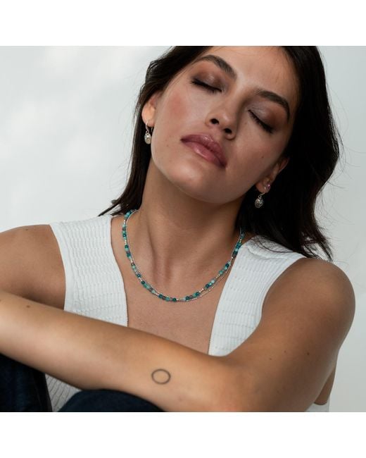 Dower & Hall Blue Ocean Orissa Necklace