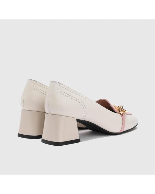 Ilvi White Neutrals Guus Leather Pump