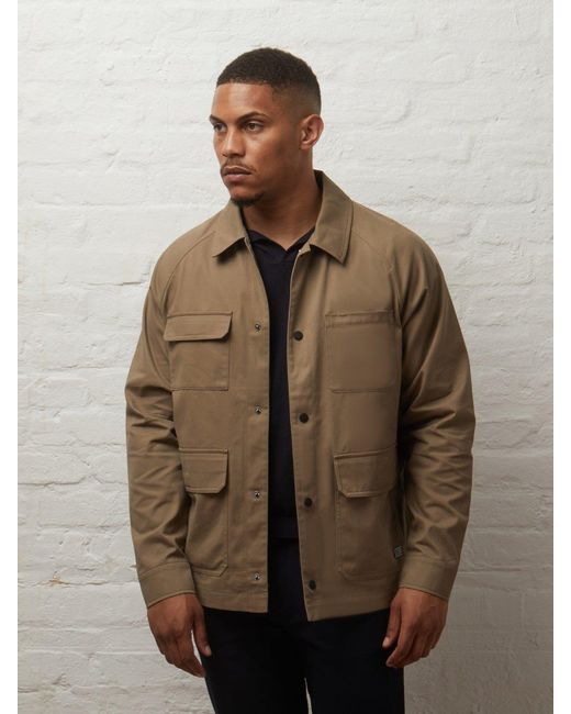 Guards London Natural Jacob Modern Field Overshirt for men