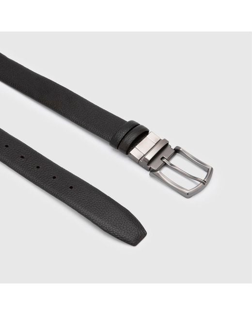 Ilvi Black Galloway- Floater Leather Belt for men