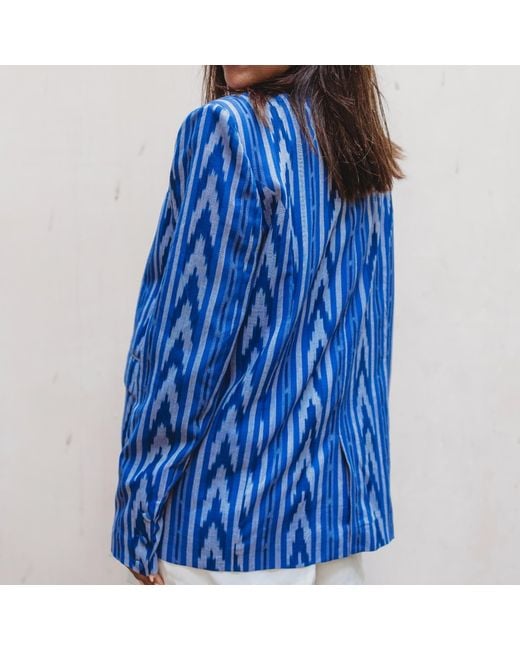 Transcend Blue Aliyah Blazer