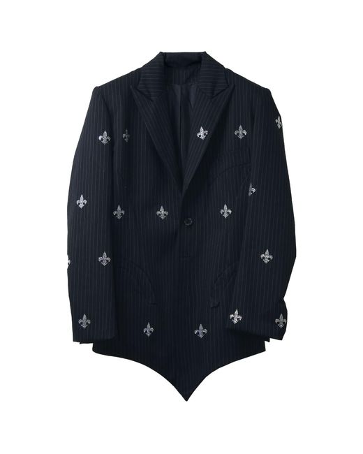 Castaneda Blue Tailored Jacket Boxy Fit for men