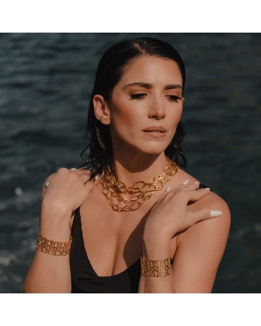 Myrto Katramadou Jewellery Metallic Harmony Matte Bracelet