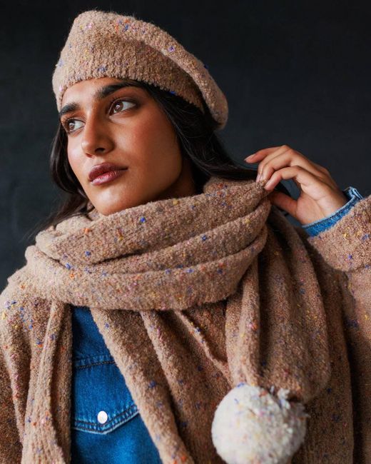 Mabli Natural Sprinkles Scarf