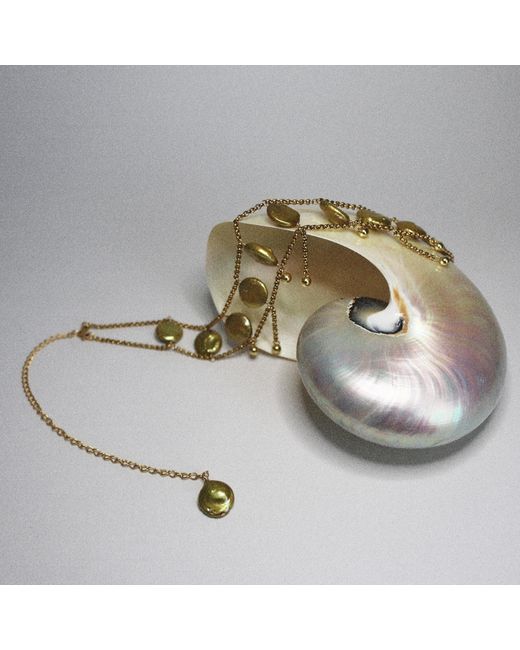 Marquise Swim Metallic Necklace