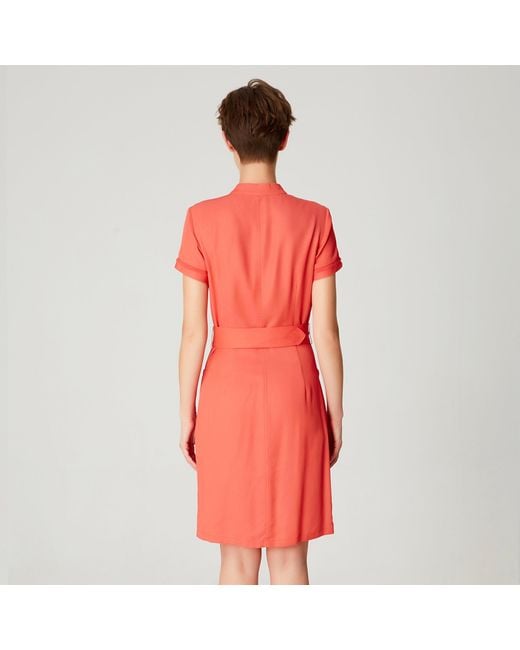 Smart and Joy Short Structured Shirt Dress