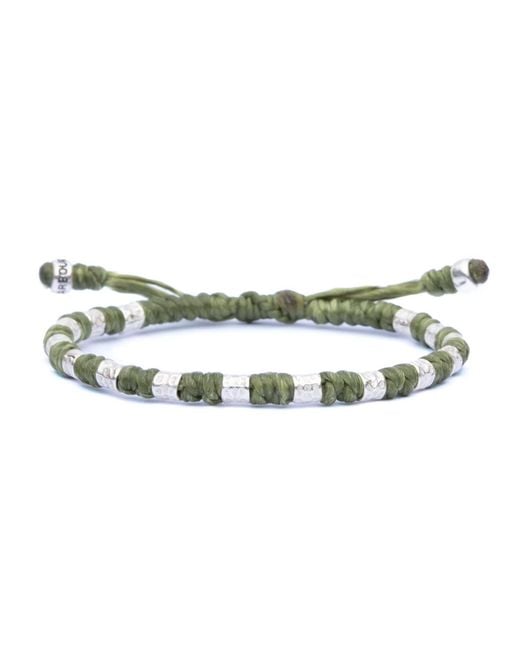 Harbour Uk Green Yule Viking Rope Bracelet