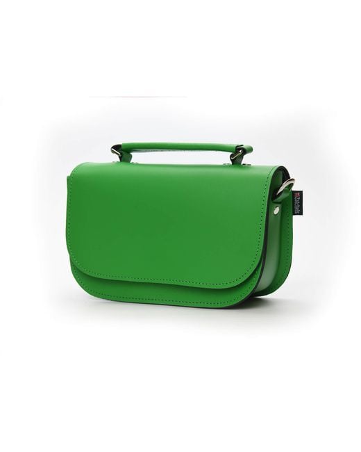Zatchels Green Aura Handmade Leather Bag