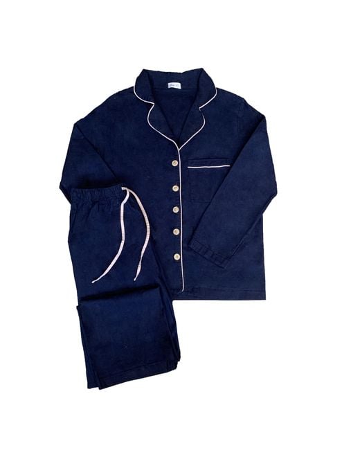 Lula-Ru Blue Katie Pyjama Set