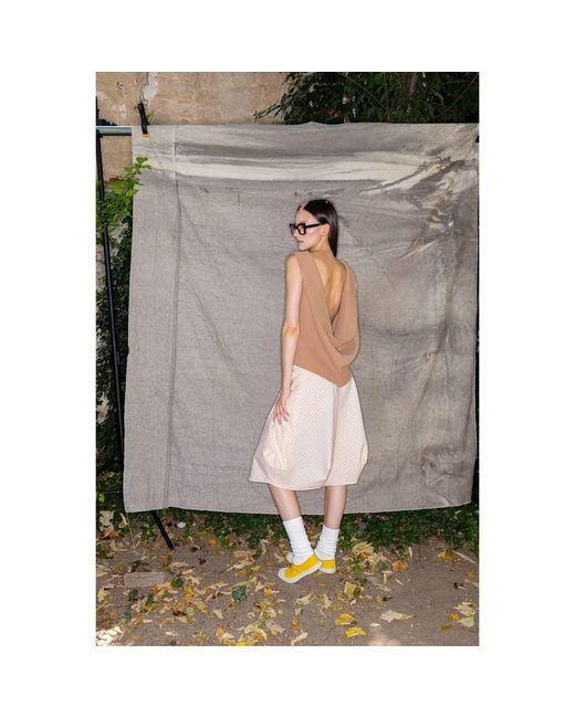 Bianca Popp Natural Wrapped Skirt