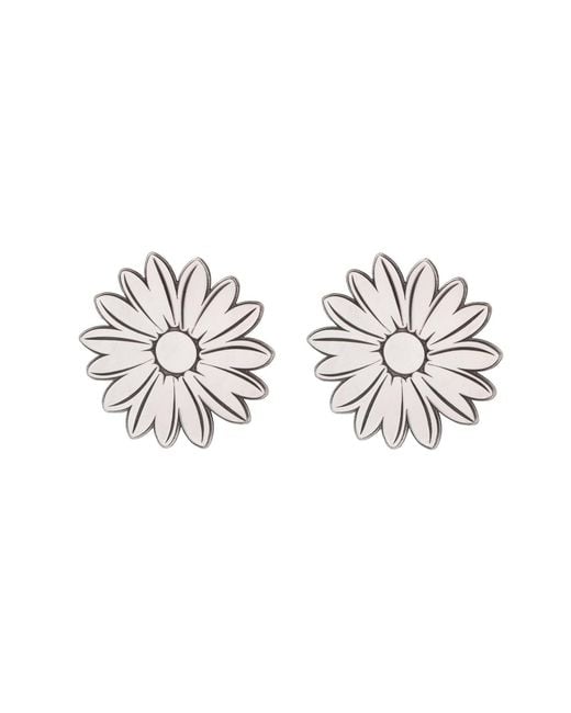Silver Moon Metallic Sterling Earrings – Daisy Glow