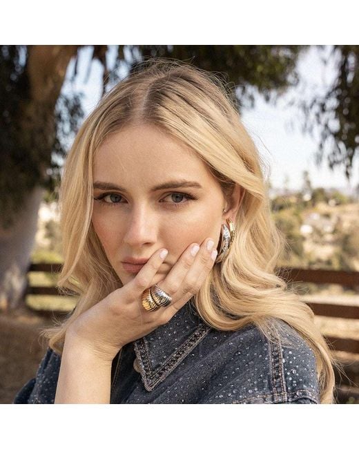 Zepplin the Label Metallic Eos Ring