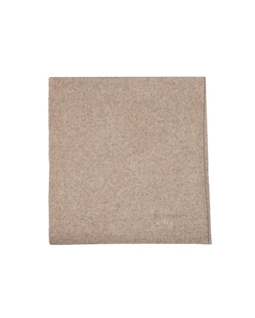 Bel Cashmere Natural Neutrals Big Knitted Cashmere Scarf Jaspe