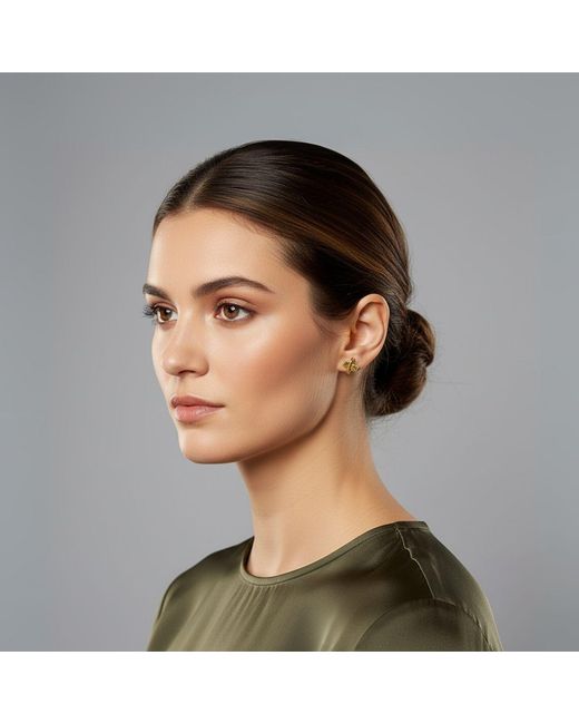 Jaredjamin Metallic Blockbuster Stud Post Earrings