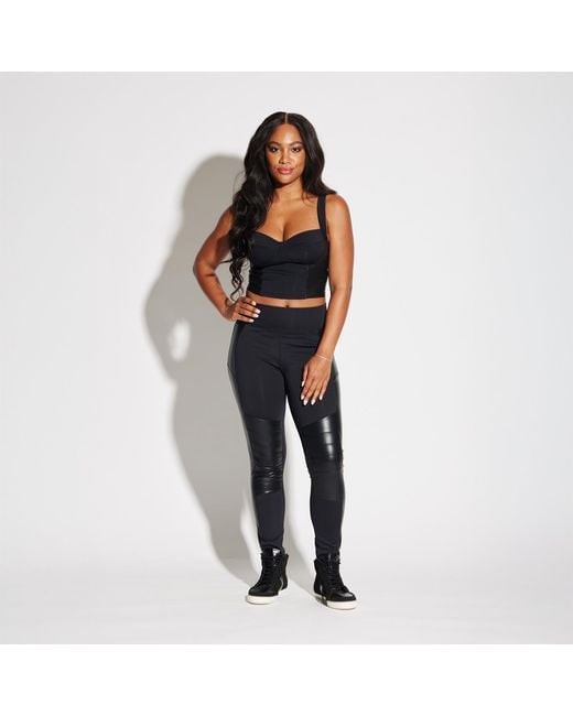 Circular Path Black Moto Tank
