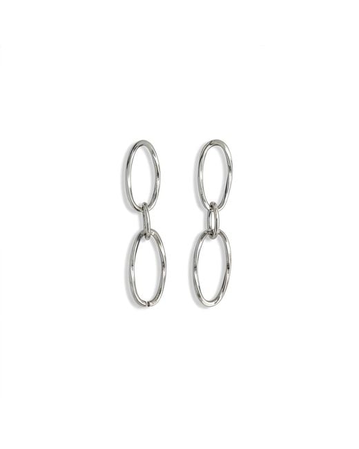By Virgo White Magnific Earrings