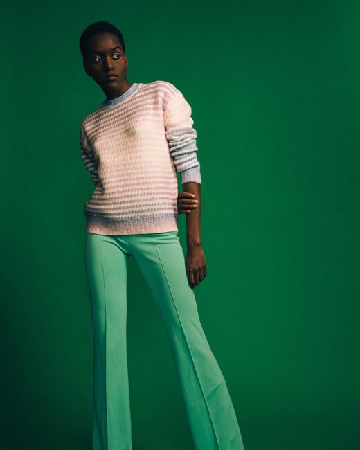 Fully Fashioning Women's Pink / Purple Fully Fashioning