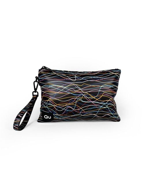 Qu Black Party Threads Pouch