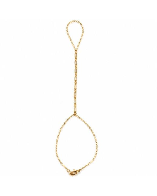 La Soula Jewelry Metallic Solea Hand Chain