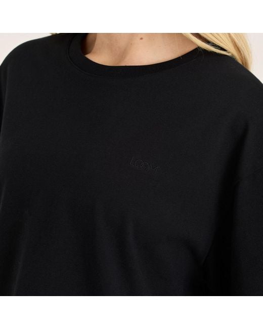 Loom Archives Black Day Core 100 Cotton Oversized Fit Tee