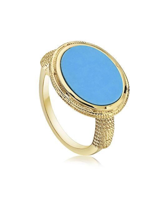 Preeti Sandhu Blue Ara Woven Ring
