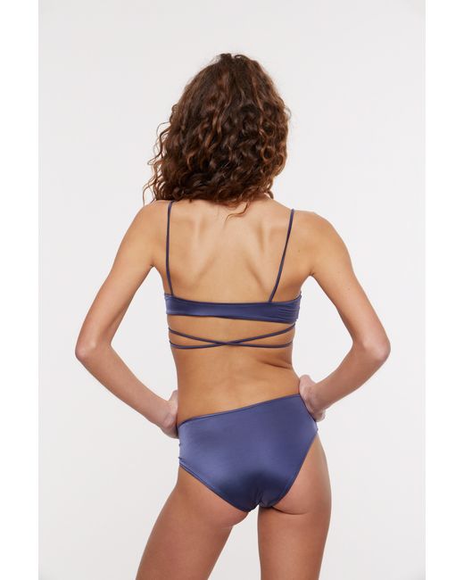 Bianca Resortwear Blue Romi Bikini Top