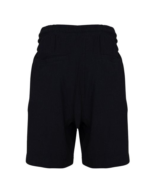 Monique Store Black Linen Shorts for men