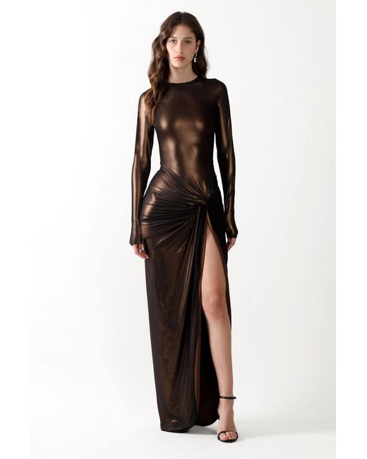 Room 24 Black Roxy Dress Bronze