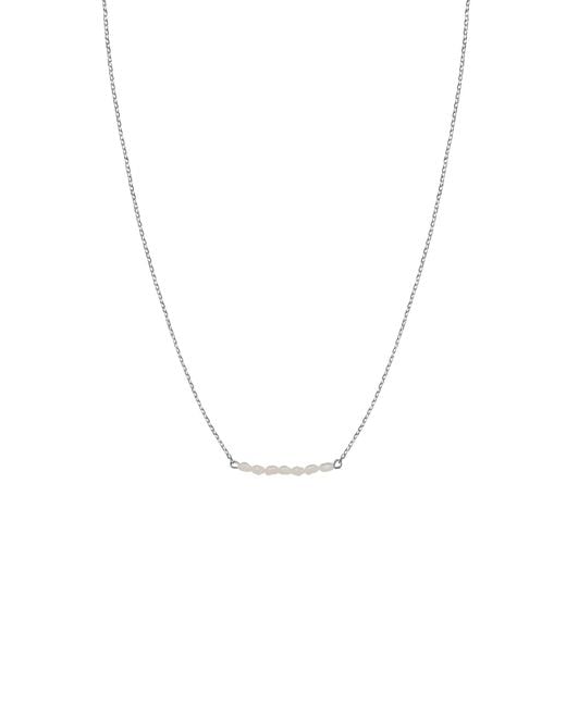 Lisa&Co. Metallic Chain Moving Pearls