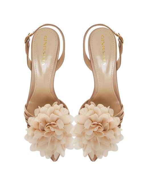 Ginissima Metallic Neutrals Julia Sandals