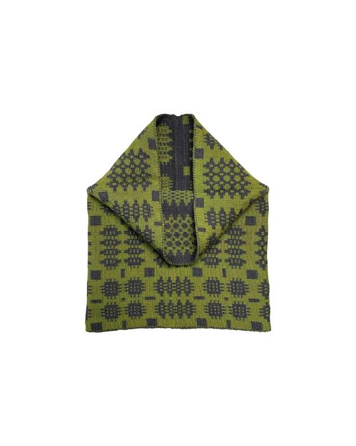 Mabli Green Carthen Merino Tube Scarf