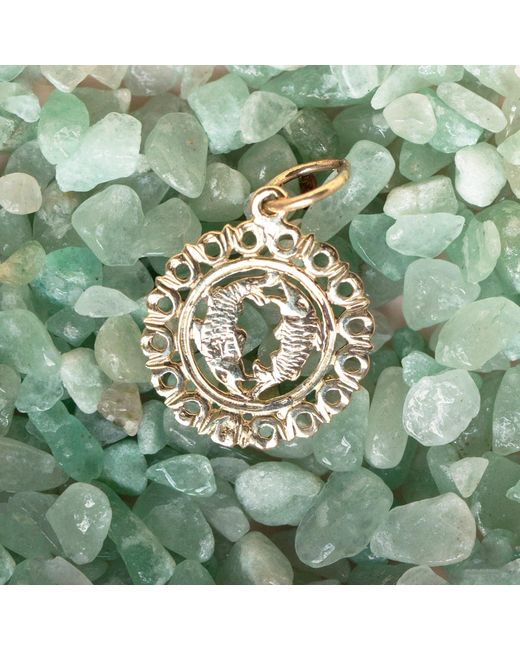 Maya Brenner Metallic Zodiac Necklace