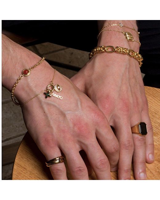 Alexie of Athens Metallic Byzantine Chain Bracelet