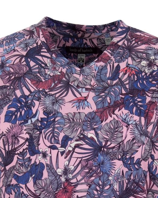 Lords of Harlech Multicolor Maze Jungle Garden for men