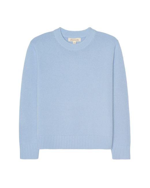 Ellsworth & Ivey Blue Joey Crewneck Sweater