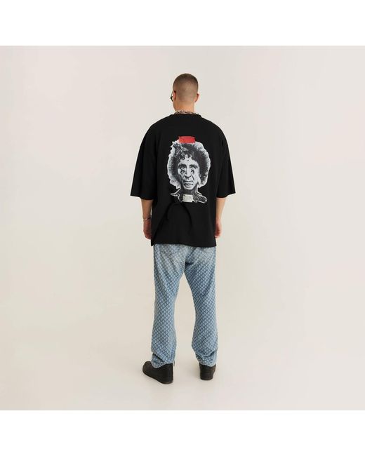 mysimplicated Blue Oversized T-Shirt for men