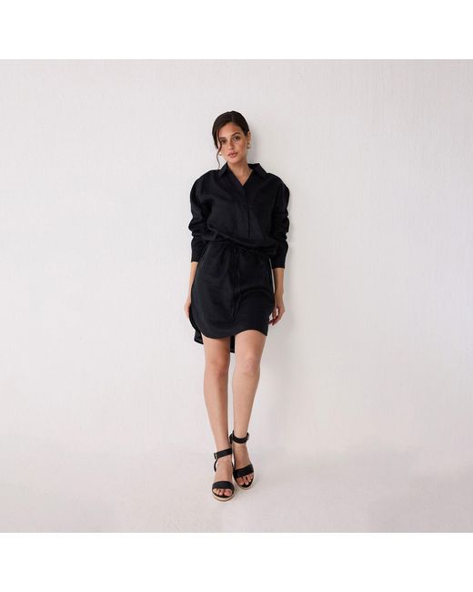 REISTOR Black Meet Be By The Cliff Dress