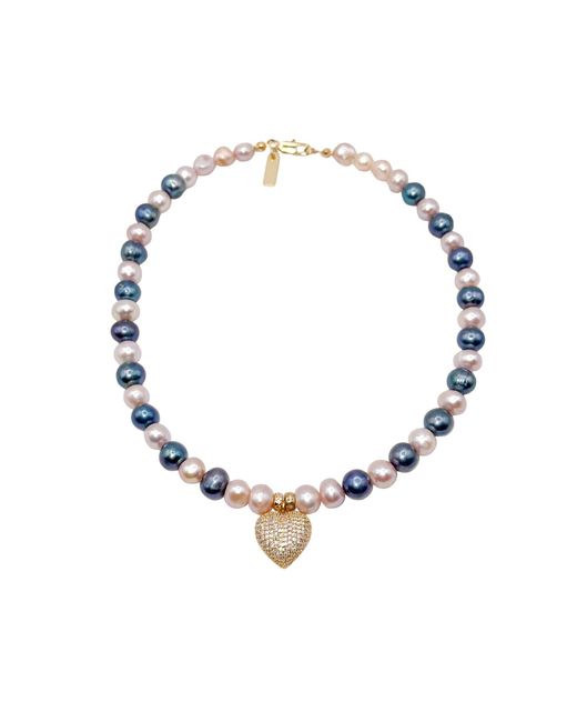 The Bulums Brown The Splendido Signature And Pearl Necklace