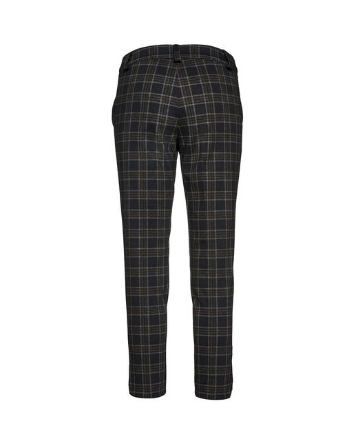 Conquista Black Punto Di Roma Crop Pants