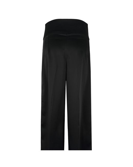 Lorena Saravia Black Carolina Pants Crepe
