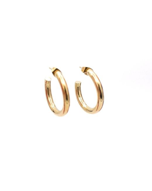 Lala Salama Metallic Classic Midi Hoops
