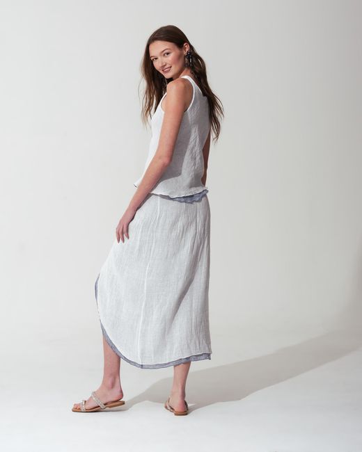 MARICEL Purple Agnese Wallet Skirt