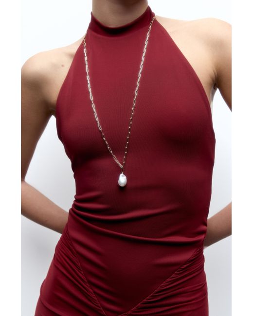 Chiara Tedeschi Jewellery Metallic Nerano Long Vermeil Necklace