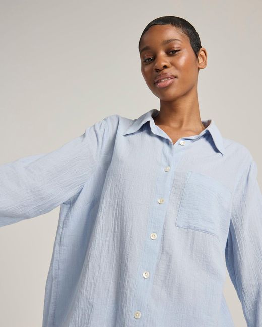 Nudea Blue The Midi Shirt