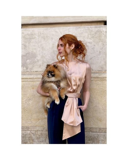 Eternoir Pink Neutrals Golden Poise Top