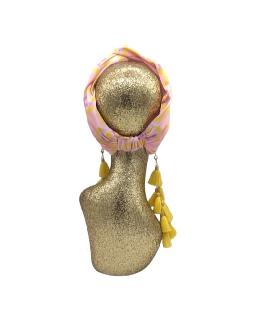 Julia Clancey Yellow Olympia Fondant Chacha Turban Twist