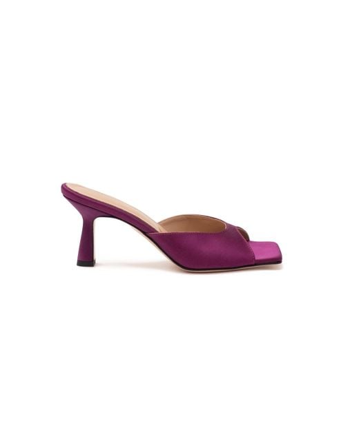 Miyana Berlin Purple Leva Mules