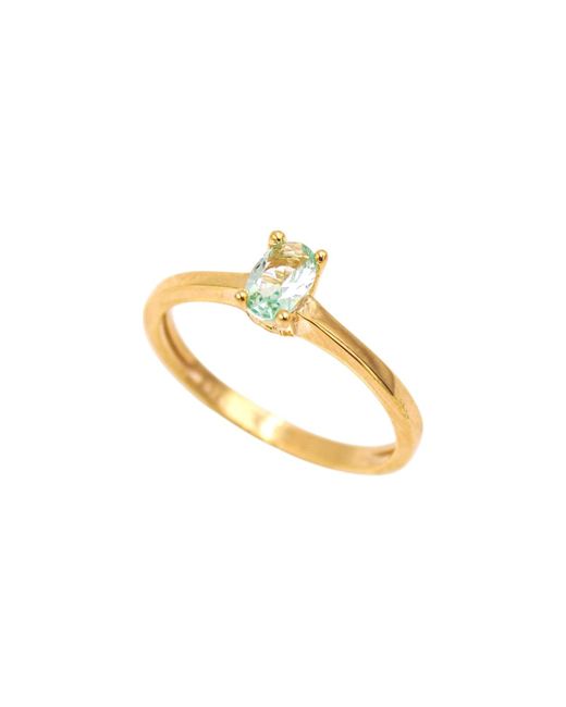 1610Istanbul Metallic Bosphorus Paraiba Tourmaline Ring