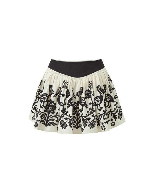 Pecanpepperpelican Black Shadow Garden Skirt